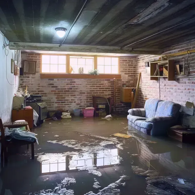 Flooded Basement Cleanup in Strathmore, CA